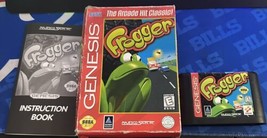 Frogger (Sega Genesis, 1998) CIB w/manual - Tested &amp; Working! - £13.42 GBP