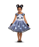 Disguise 4 Piece Light Up Panda Toddler Costume 2T New (Halloween/Dress Up) - £14.51 GBP