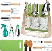 All-in-One Garden Tool Set: 11 Durable Tools for Weeding, Pruning, and More - $48.46