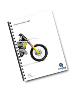 HUSQVARNA 2024 - TC 250 TX 300 - OWNERS MANUAL - REPRINTED COMB BOUND - $917.02 MXN