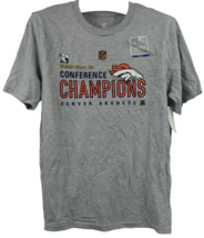 NFL Team Apparel Jugend Denver Broncos Country T-Shirt Grau - M 10/12 - £10.23 GBP