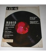 The Jackson Five The Band Woodstock Look Magazine Vintage 1970 Gayle Sayers - $24.99