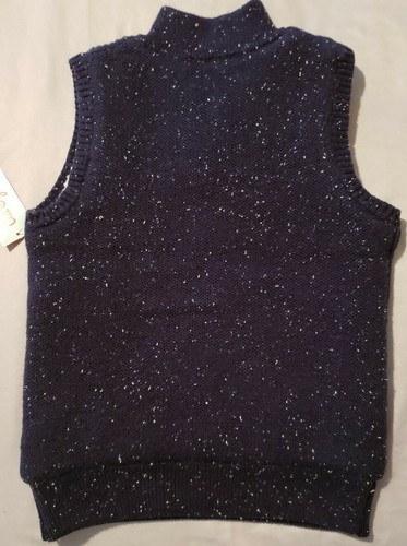 Cat & Jack™ ~ Boys' Size Small ~ Navy Blue ~ Sherpa Lined Vest  Item image 5