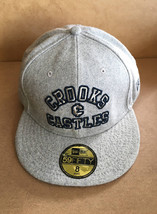 Fitted Cap Crooks And Castles New Era 59fifty Grey #8 63.5cm - £16.31 GBP