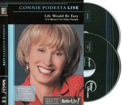 Connie Podesta ◆ Life Would Be Easy If It Weren&#39;t for Other People ◆ DVD ✚ CD R1 - £14.96 GBP