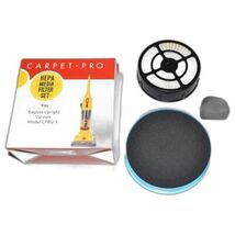 1 Carpet Pro Vacuum Filter CPBU-F HEPA Filtration / Set Pro CPBU-1, Seco... - $16.74 CAD