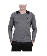 Spyder Active Men&#39;s Size XL Gray Heather Pullover Athletic Shirt NWT - $8.99