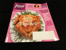 Food Network Magazine November 2020 Happy Feast, The Best Stuffing - £7.90 GBP