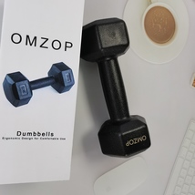OMZOP Dumbbells,Ergonomic Design for Comfortable Use  image 2