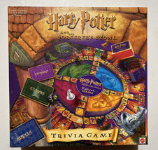 Harry Potter And The Sorcerers Stone Trivia Board Game 2000 100% Complete - £12.74 GBP