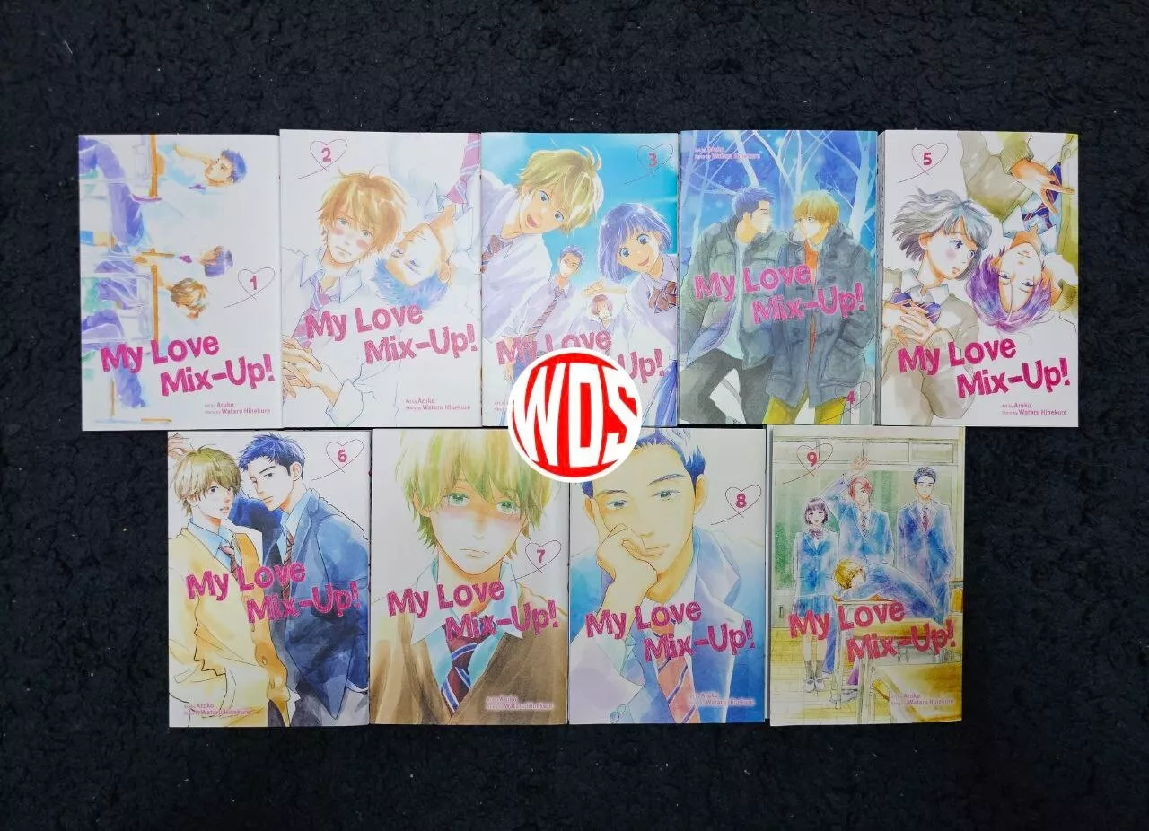 Comic My Love Mix-up! Manga English Wataru Hinekure Volume 1-9 FREE SHIP USA - $172.90