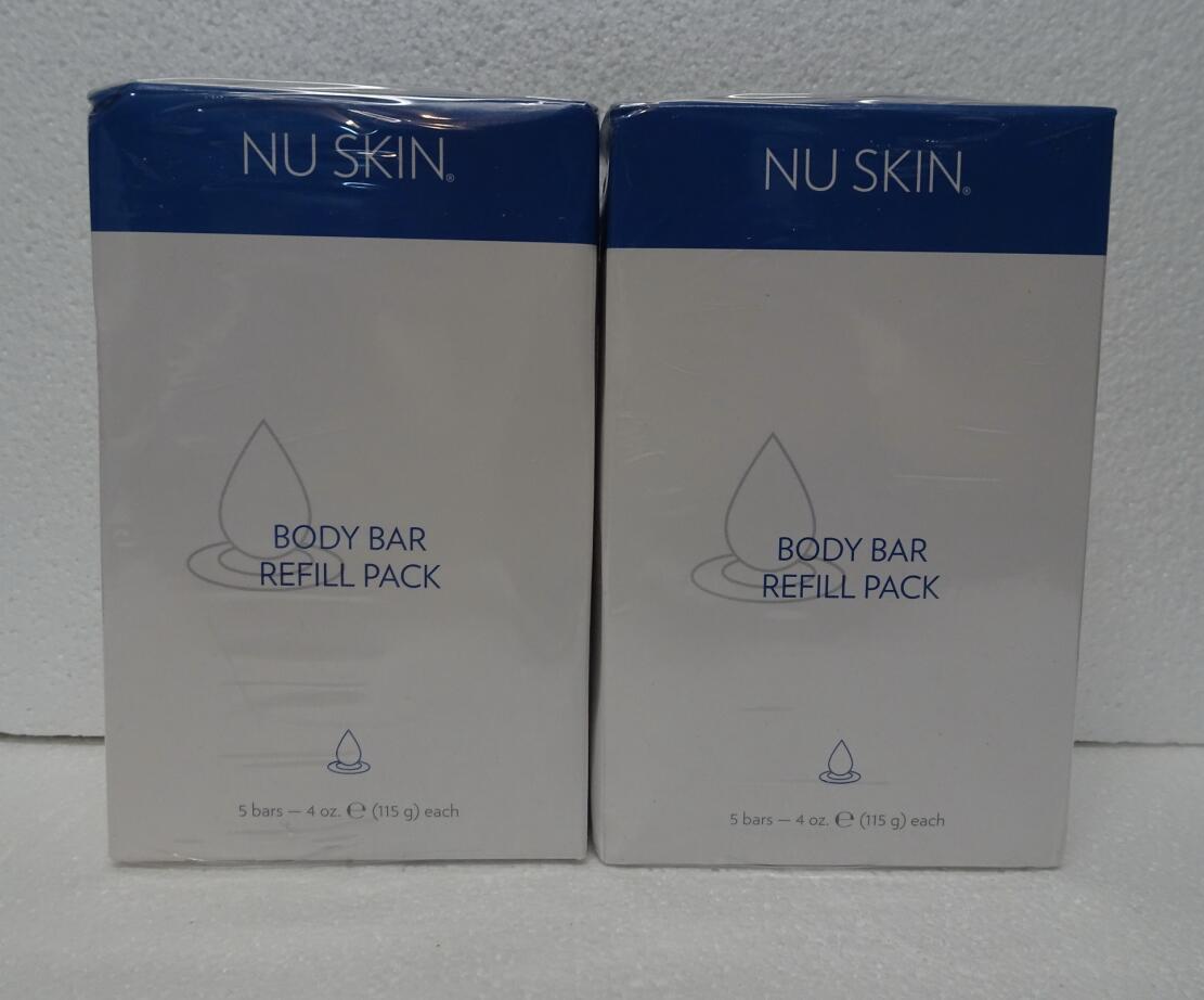 Two pack: Nu Skin Nuskin Body Bar Refill Pack 115g 4oz (5 Bars Sealed in Box) x2 - $106.00