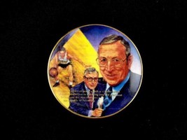 John Wooden Gartlan Ucla Bruins Usa 3 1/4&quot; Plate 1989 &quot;The Call Him Coach&quot; - £9.93 GBP