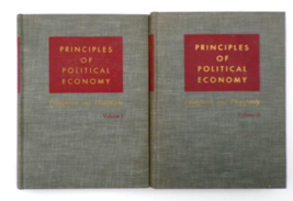 Principles of Political Economy 1950 Volumes 1 &amp; 2 Daugherty  2 Book Set - £19.55 GBP