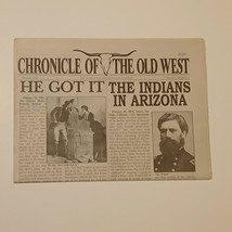Chronicle of the Old West February 2006 The Indians in Arizona - $149.98 MXN