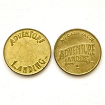 Vintage Adventure Landing Brass No Cash Value Game Tokens HM - $5.57