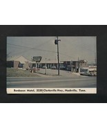 Vintage Postcard Old Cars Bordeaux Motel Clarksville Highway Nashville TN  - £3.92 GBP