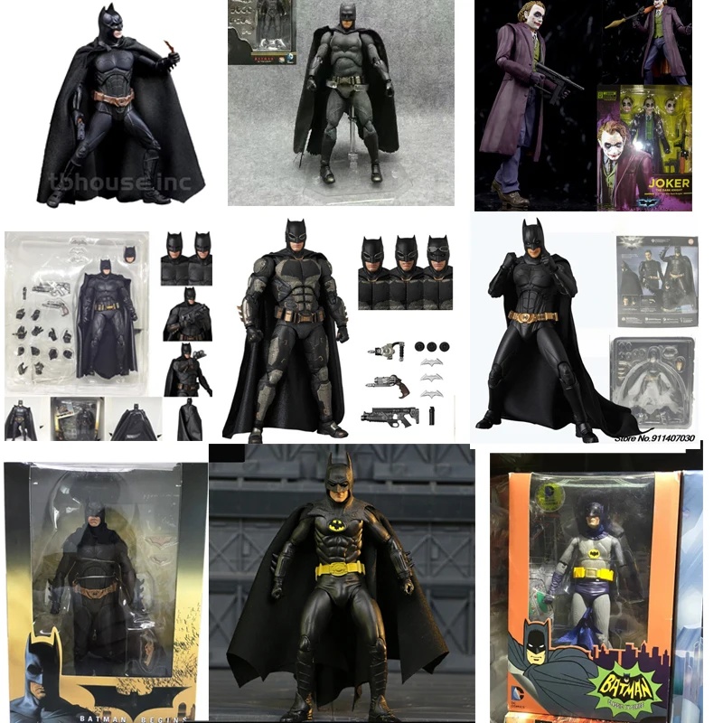 NECA 1989 Bruce Wayne Action Figure Shf Joker Mafex 056 064 017 Figures  - $39.73+