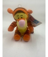The First Years Disney Pooh Rattling Friends Plush 5&quot; Tigger Baby Toy VI... - £3.83 GBP