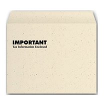 EGP Important Tax Information Envelope - 10 x 13 - $54.14