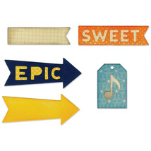 Sizzix Thinlits Die Set Epic and Sweet - £19.82 GBP