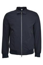 Brooks Brothers Mens Navy Blue Smooth Nylon Rain Coat Jacket Sz XLarge X... - $101.88