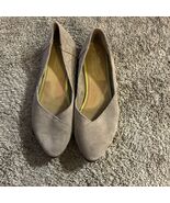 Toms Women&#39;s Julie Flats in Desert Taupe Suede - $41.83 CAD