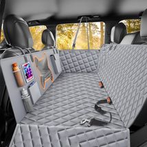 Dog Car Seat Cover Back Seat Extender Truck SUV Hard Bottom Hammock Hold... - $49.45