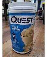 Quest Nutrition NPPVMC4M1 Vanilla Milkshake Protein Powder - 1.6lbs Whey... - $31.99