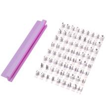 Appetito Alphabet &amp; Numbers Message Press Set (Lilac) - £25.69 GBP