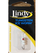 Lindy #LTIW1037  #10 Tungsten Ice Worm Glow Hook-Brand New-SHIPS N 24 HOURS - €25,87 EUR