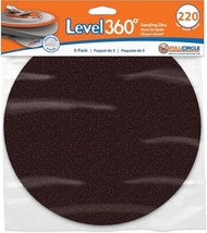Sanding Disc 8-3/4&#39;&#39; 220-Grit (5-ct) - Full Circle SD220-5 Level360 - $0.99