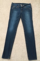 True Religion Brand J EAN S Section Julie Usa Imported Fabric Sz W 32 L 34 Rise 9&quot; - £51.50 GBP
