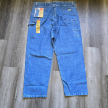 Wrangler Hero Carpenter Jeans Mens Size 42x32 13MWZ Denim Loose Fit Bagg... - $34.94