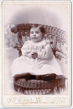 Ella Putnam Cabinet Photo of Charming Baby - Keene, New Hampshire - £13.98 GBP