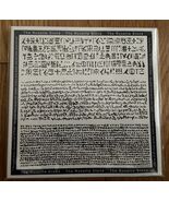 Rosetta Stone British Museum Ceramic Hot Plate Trivet Tile 6&quot; x 6&quot; New! - €17,32 EUR