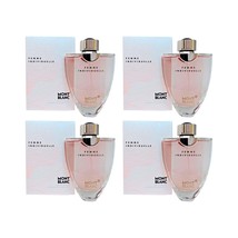 Pack of 4 New Mont Blanc Femme Individuelle Perfume Eau De Spray 2.5 Oz (W) - £92.18 GBP