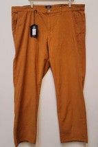 CHAPS EST. 1978 Corduroy Straight Fit Pants Golden Brown Size 42X32 NWT - £32.20 GBP