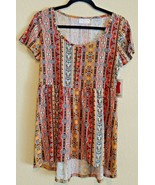 Bobbie Brooks Ladies Small Boho Babydoll Super Soft Stretchy Top - $16.82