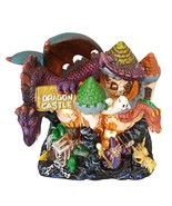 Dragon Castle Haunted Halloween Electric Luminary Night Light Table Deco... - $533.14 MXN