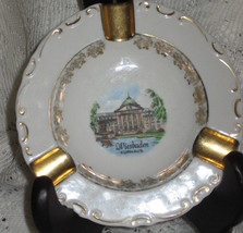 Weisbaden-Kurhaus Hotel Souvenir Ashtray-Germany - $228.08 MXN