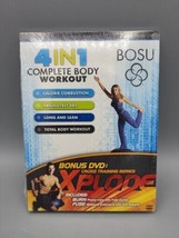 BOSU: 4 in 1 Complete Body Workout Cross Training (DVD) Xplode Cardio Ex... - $4.88