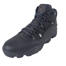 Nike Air Jordan Winterized 6 Rings   FV3826 001 Black Lthr Men&#39;s Shoes Size 10 - £152.70 GBP