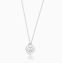 Tiffany &amp; Co. Return to Tiffany Heart Tag Pendant Necklace - £19.76 GBP