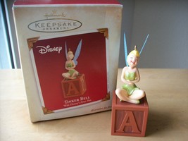 2005 Disney Hallmark Tinker Bell Laughing  Ornament  - £23.59 GBP