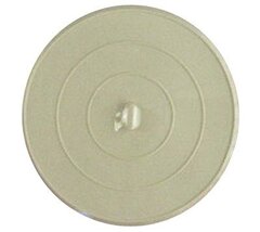 Flat Suction Type Stopper, White, Rubber, 4.75-In. - $18.72