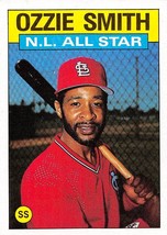 1986 Topps #704 Ozzie Smith St. Louis Cardinals ⚾ - £0.70 GBP