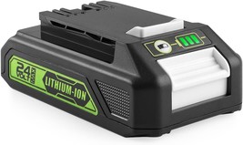 Antrobut 24V 3.0Ah Replacement For Greenworks 24V Battery 29842 29852 Bag708 - $44.92