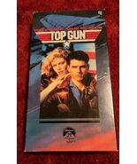 VTG Top Gun VHS Tape Tom Cruise McGillis Paramount Pictures - $7.99