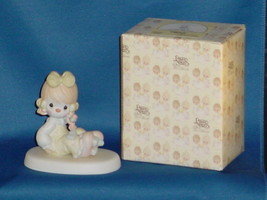 1988 ENESCO PRECIOUS MOMENTS A Friend Is Someone Who Cares 520632 with box - £7.77 GBP